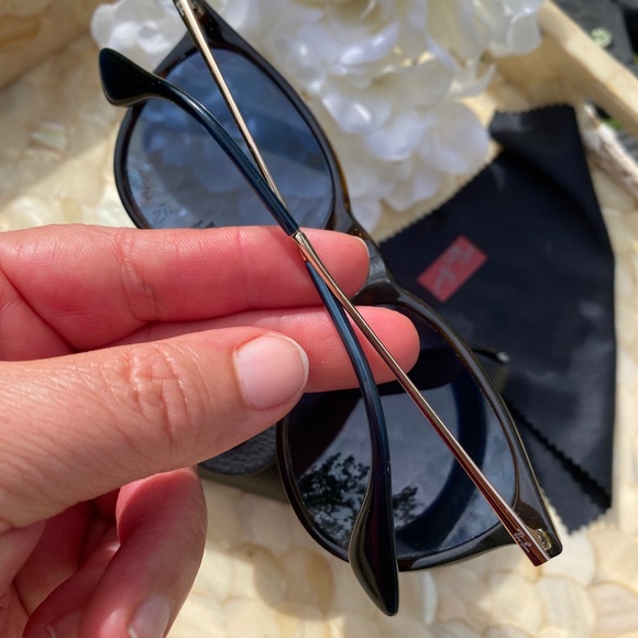 Ray Ban Erika Classic Brown Gradient Men's Eyeglasses - RB4171 Preowned - Picture 7 of 13